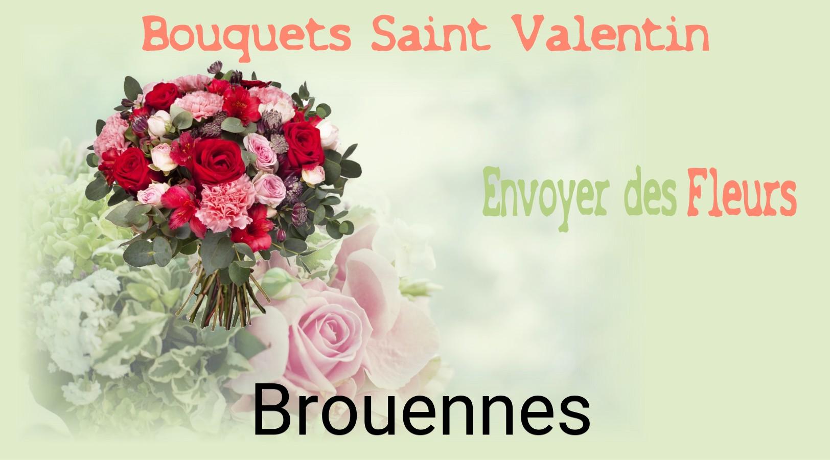 Roses de Saint-Valentin livrées à Brouennes